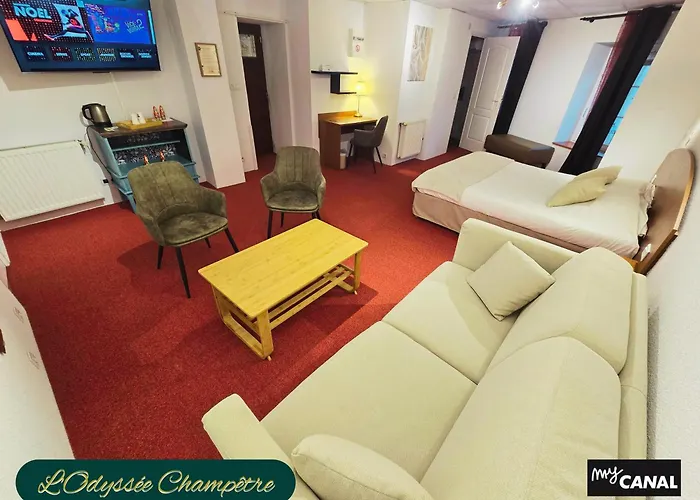 Отель Logis Restaurant L'odyssee Champetre