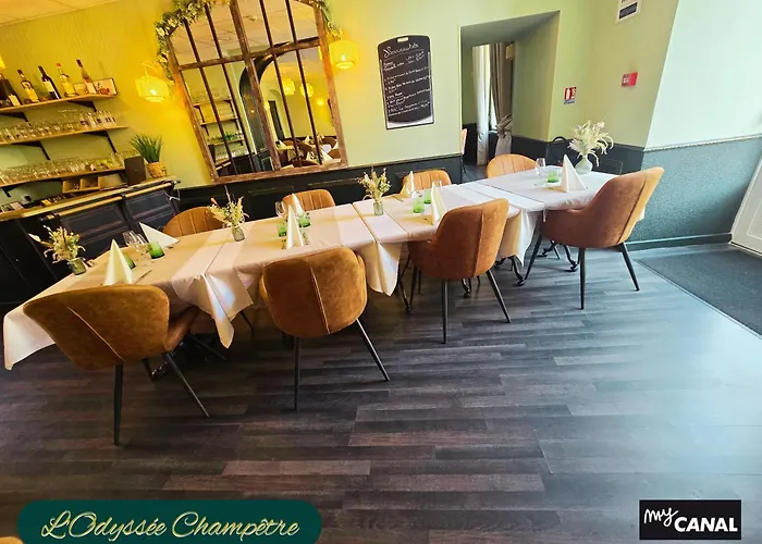 Отель Logis Restaurant L'odyssee Champetre 3*