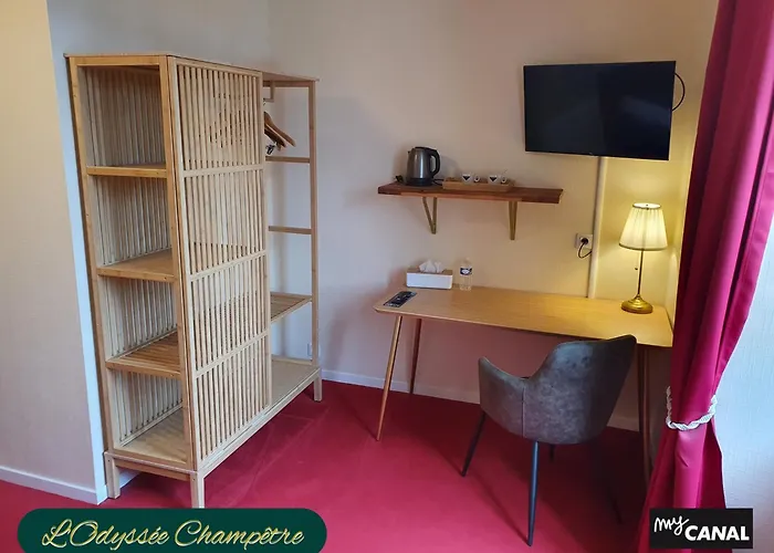 Отель Logis Restaurant L'odyssee Champetre